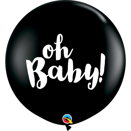 Black Oh Baby - Balloonery