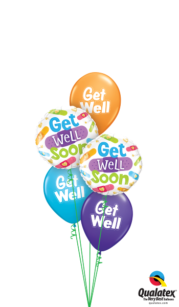 Get Well Soon Bandages - Balloonery