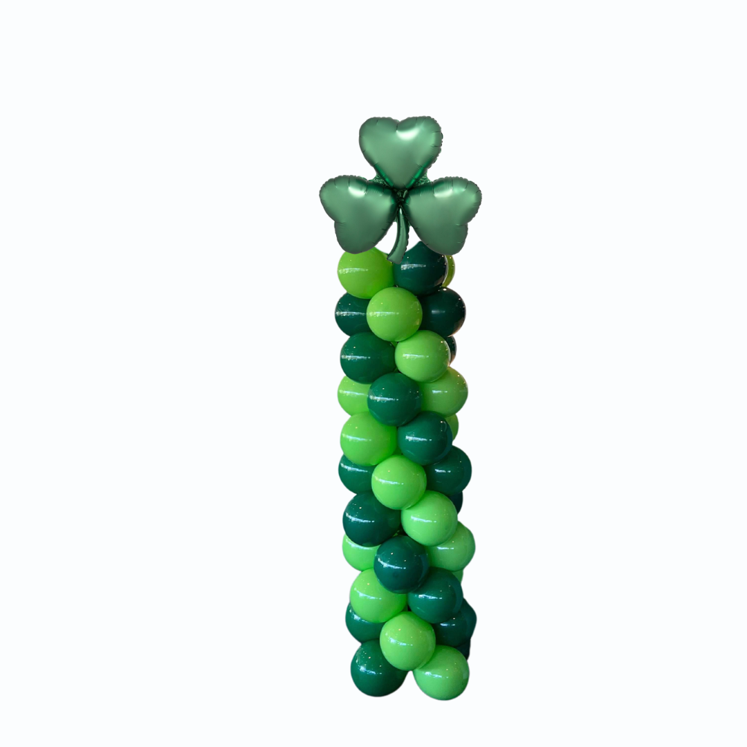St Patrick's Shamrock Column – Balloonery
