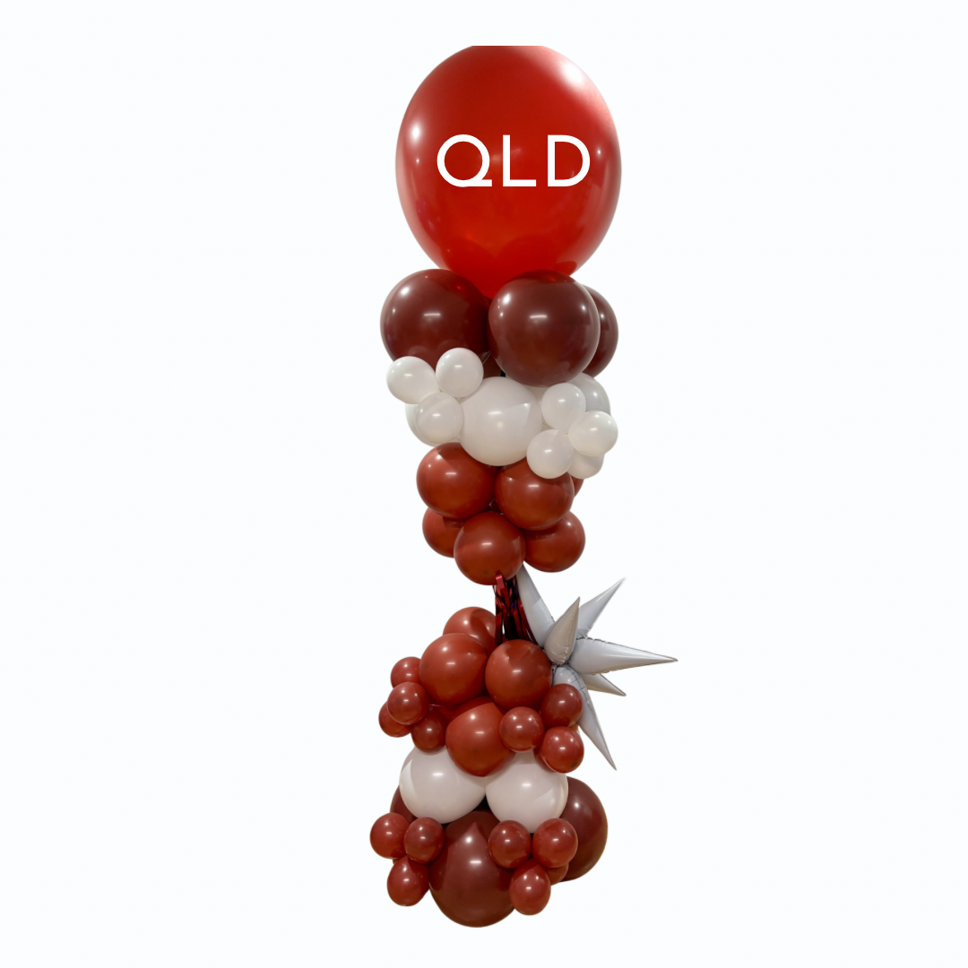 State of Origin Streamer Columns – Balloonery