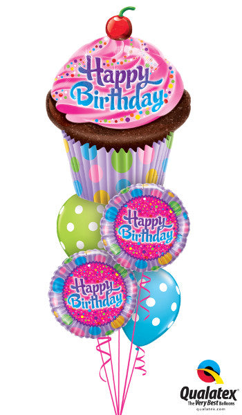 Birthday Cupcake - Balloonery