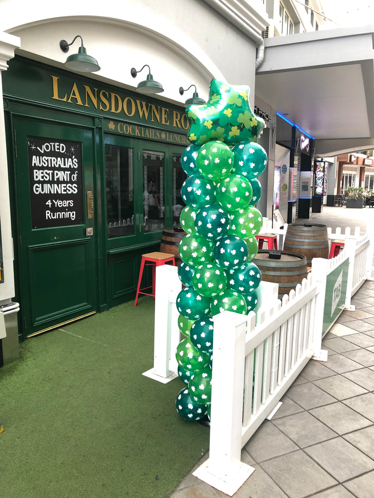 St Patrick’s Balloon Column - Balloonery