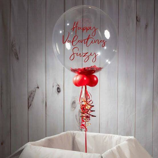 Personalised Valentines Balloon - Balloonery