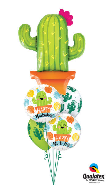 Little Cacti Birthday Guy - Balloonery