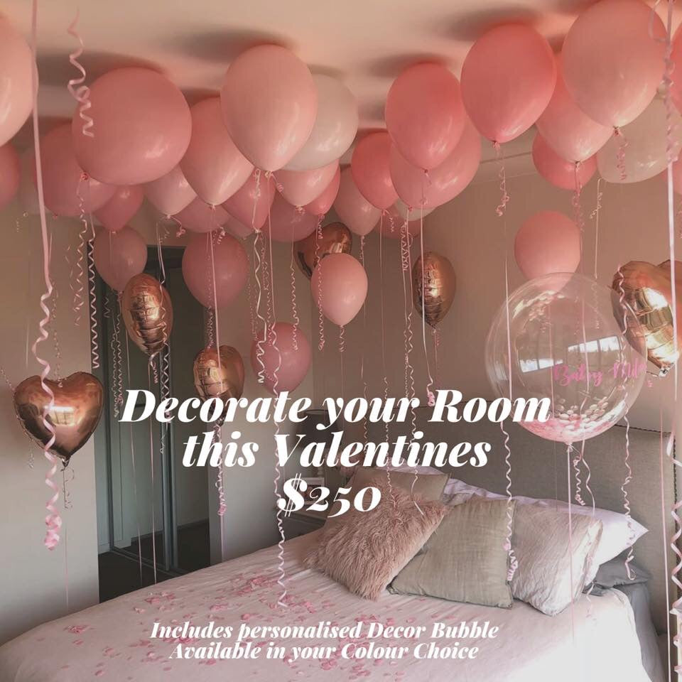 Valentines Room Decoration - Balloonery