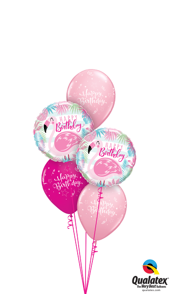 Pink & Wild Berry Flamingo Fun - Balloonery