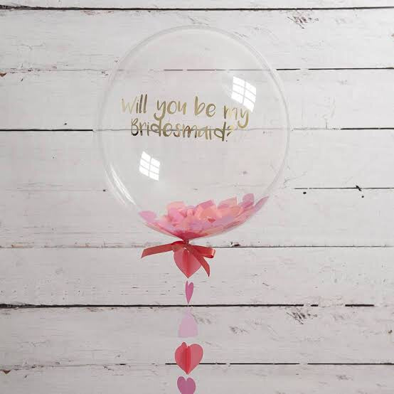 Personalised Decor Bubble - Confetti - Balloonery