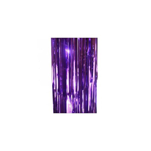 Metallic Curtain Purple - Balloonery