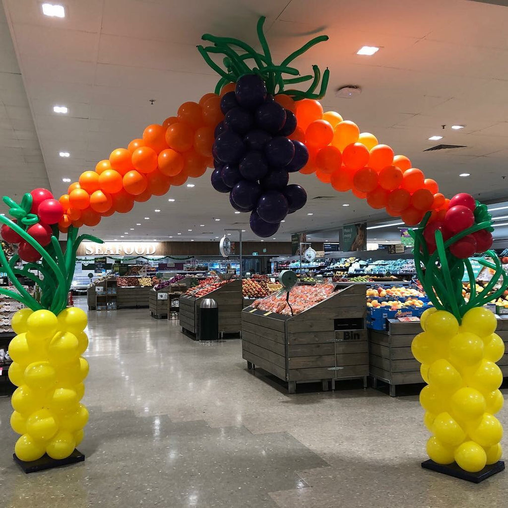 Fruit & Veg Arch - Balloonery